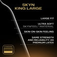 thumbnail image 4 of Préservatifs lubrifiés SKYN King Elite Large sans latex, boîte de 12, 4 of 8