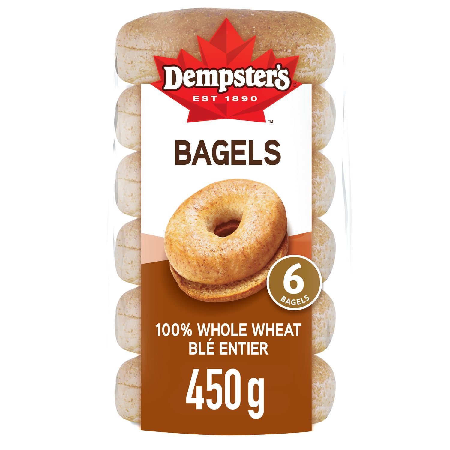 Dempster’s® 100% Whole Wheat Bagels