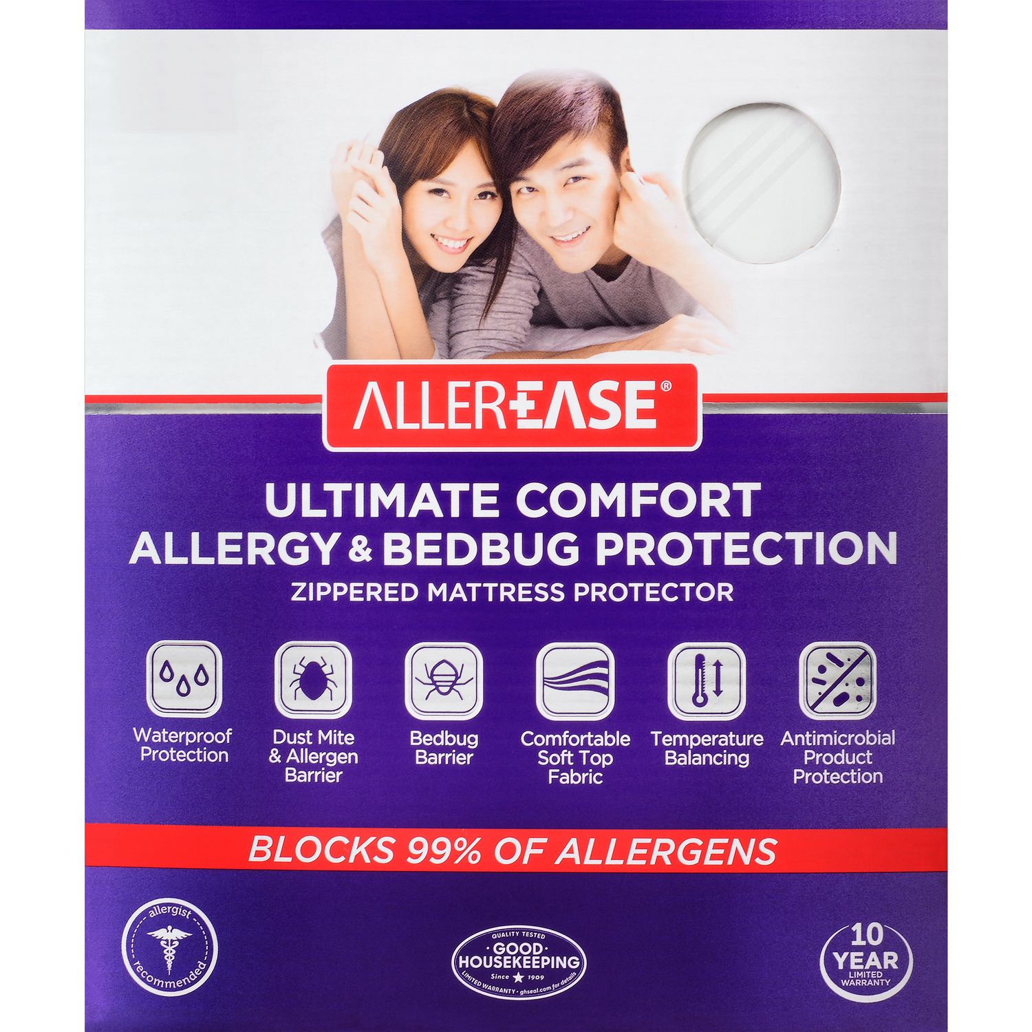 AllerEase Ultimate Protection and Comfort Temperature Balancing