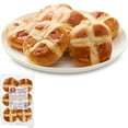 thumbnail image 1 of La Fournée Dorée Raisin And Spice Hot Cross Buns, 1 of 6