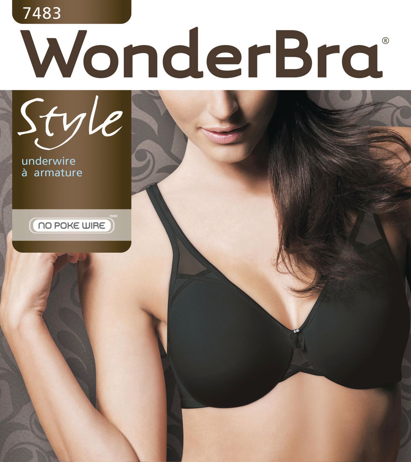 Wonderbra Womens Innovative No Poke Underwire Bra