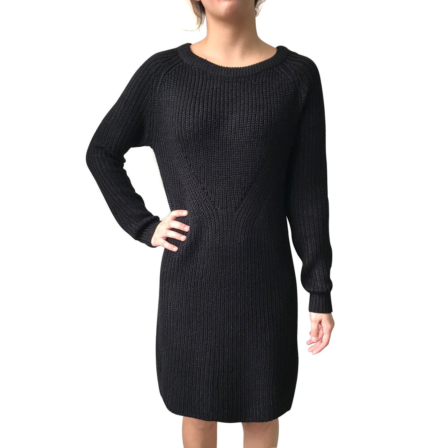 LADIES SWEATER SCOOP NECK DRESS | Walmart Canada