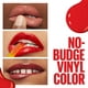 Maybelline rouge à lèvres liquide SuperStay Vinyl Ink, Peachy rouge à lèvres à couleur vinyle intense – image 4 sur 7