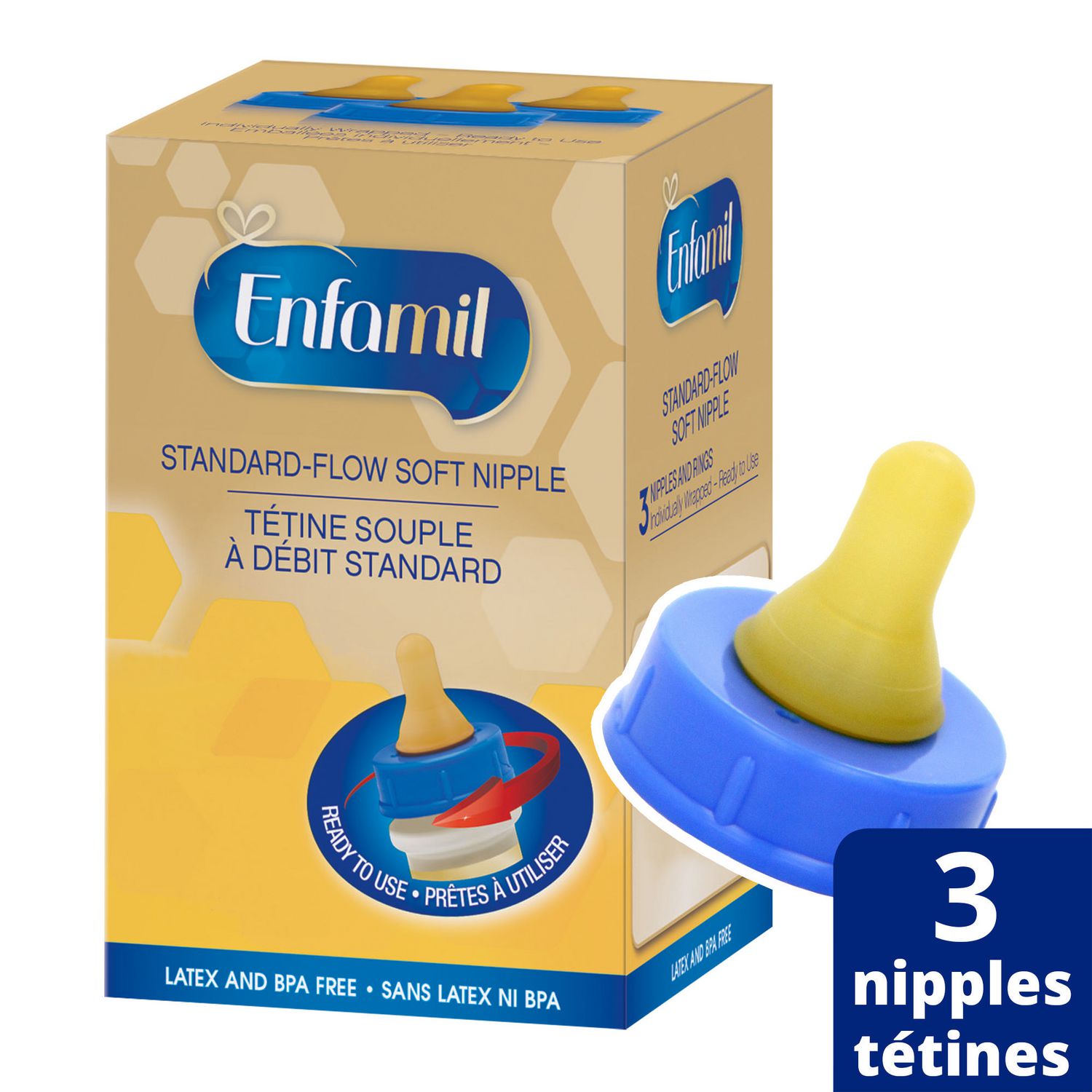 Enfamil Standard-Flow Soft Nipple 