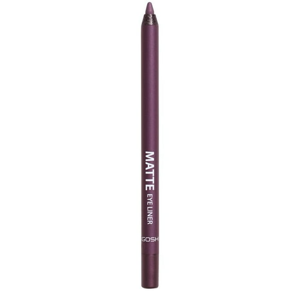 GOSH - Matte Eye Liner - 016 True Violet, PERFUME FREE / VEGAN