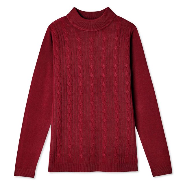 Penmans Women's Mock Neckline Cable Knit Sweater