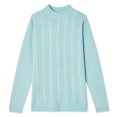 thumbnail image 1 of Penmans Women's Mock Neckline Cable Knit Sweater, 1 of 1