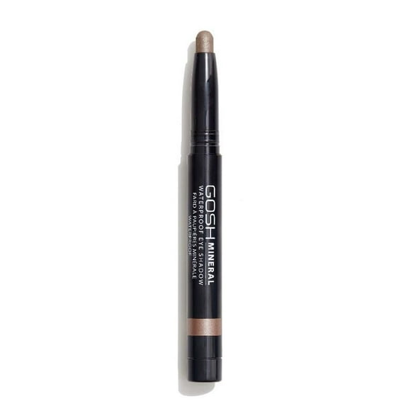 GOSH - Mineral Waterproof Eye Shadow - 003 Brown, Waterproof / PERFUME FREE