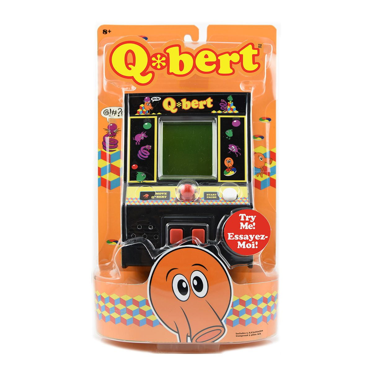 Q-Bert Retro Mini Arcade Game 