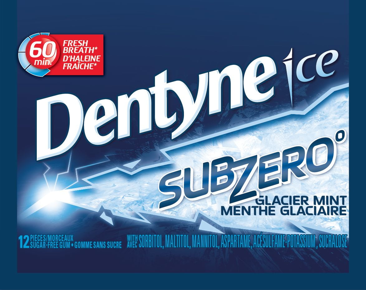 Dentyne Subzero Glacier