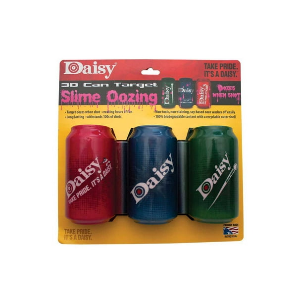 Canettes de cible 3D Daisy Oozing