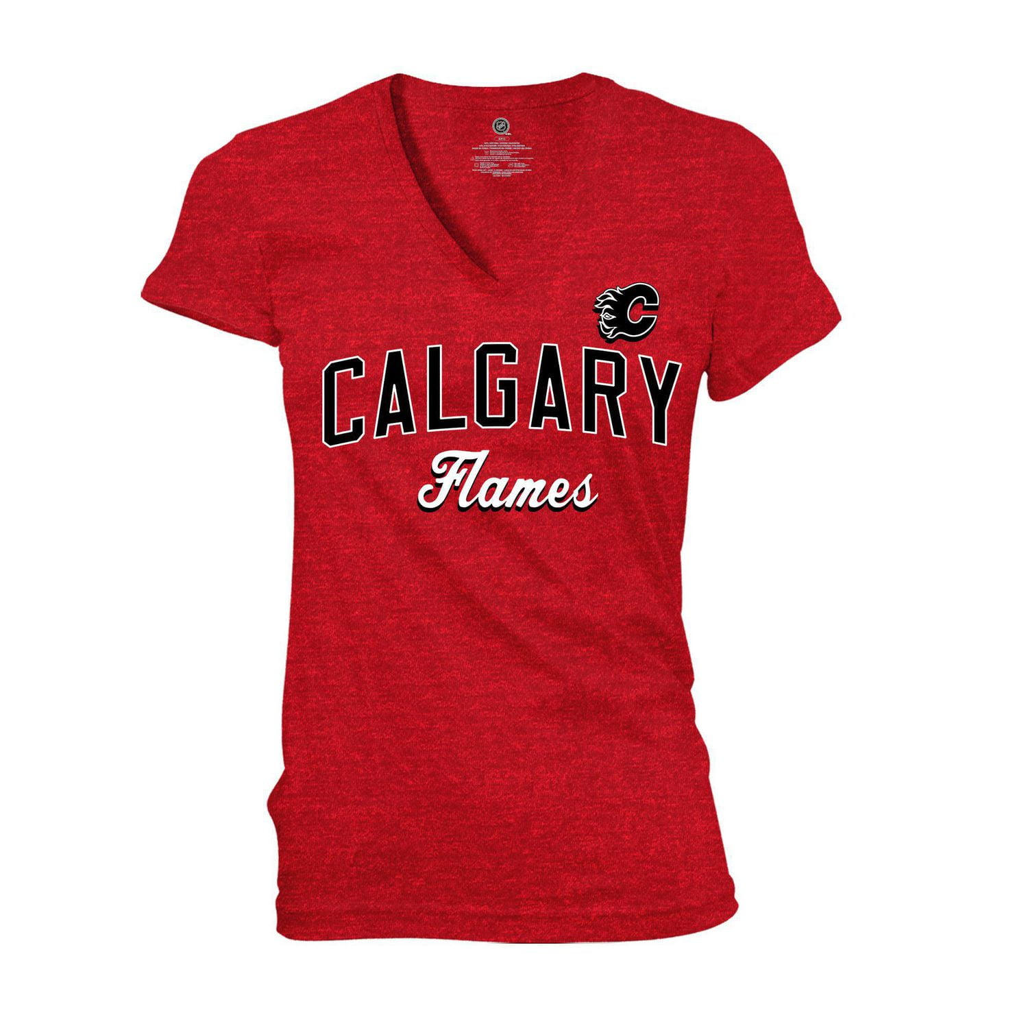 T-shirt des Flames de Calgary pour femmes