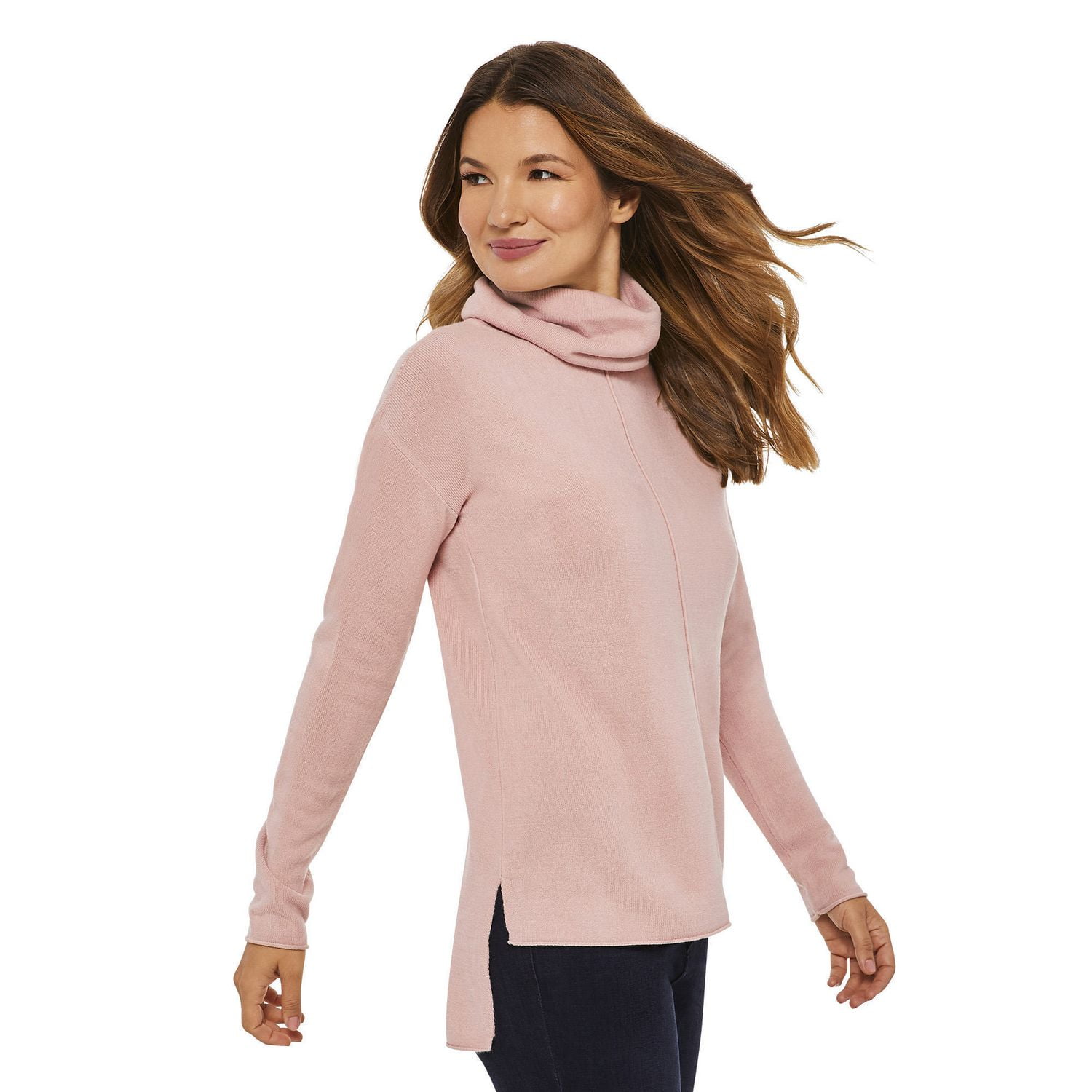 Walmart cowl hot sale neck sweater