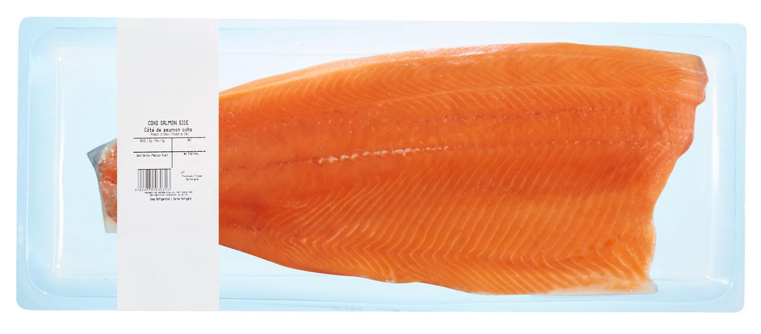 Coho Salmon Side, 1 side, 0.91 - 1.35 KG
