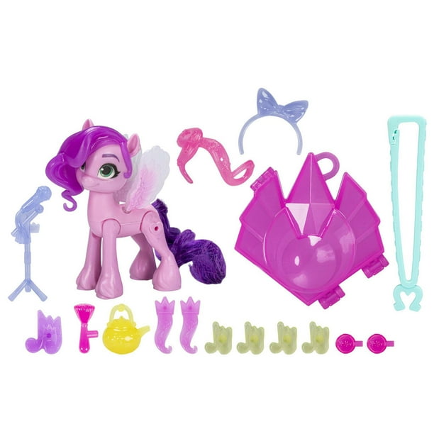 My Little Pony: A New Generation, La jolie licorne Izzy Moonbow, jouet  exclusif, figurine de poney avec 17 accessoires, bracelet de l'amitié À  partir de 5 ans 