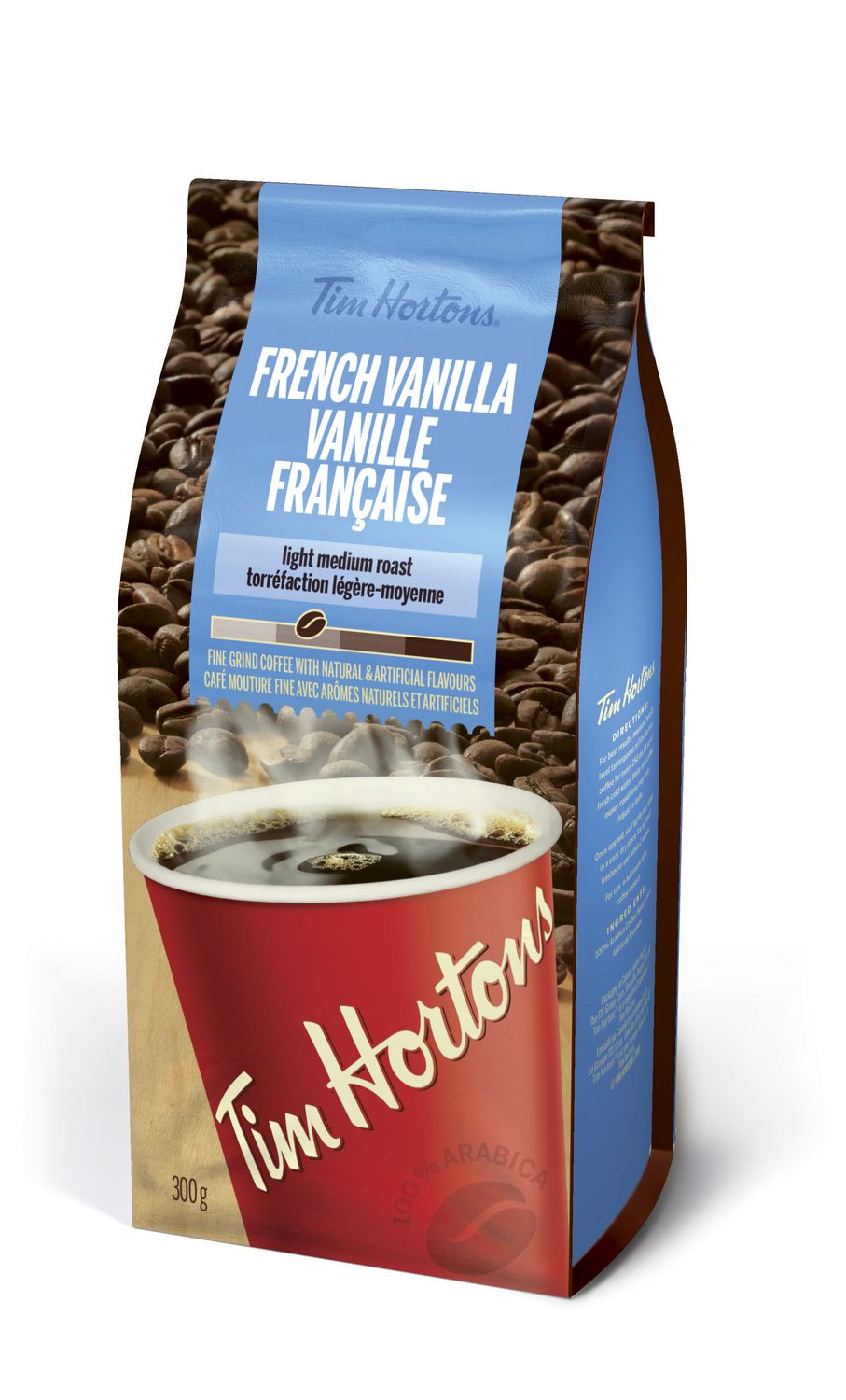 Tim Hortons French Vanilla Light Medium Roast Coffee Walmart Canada