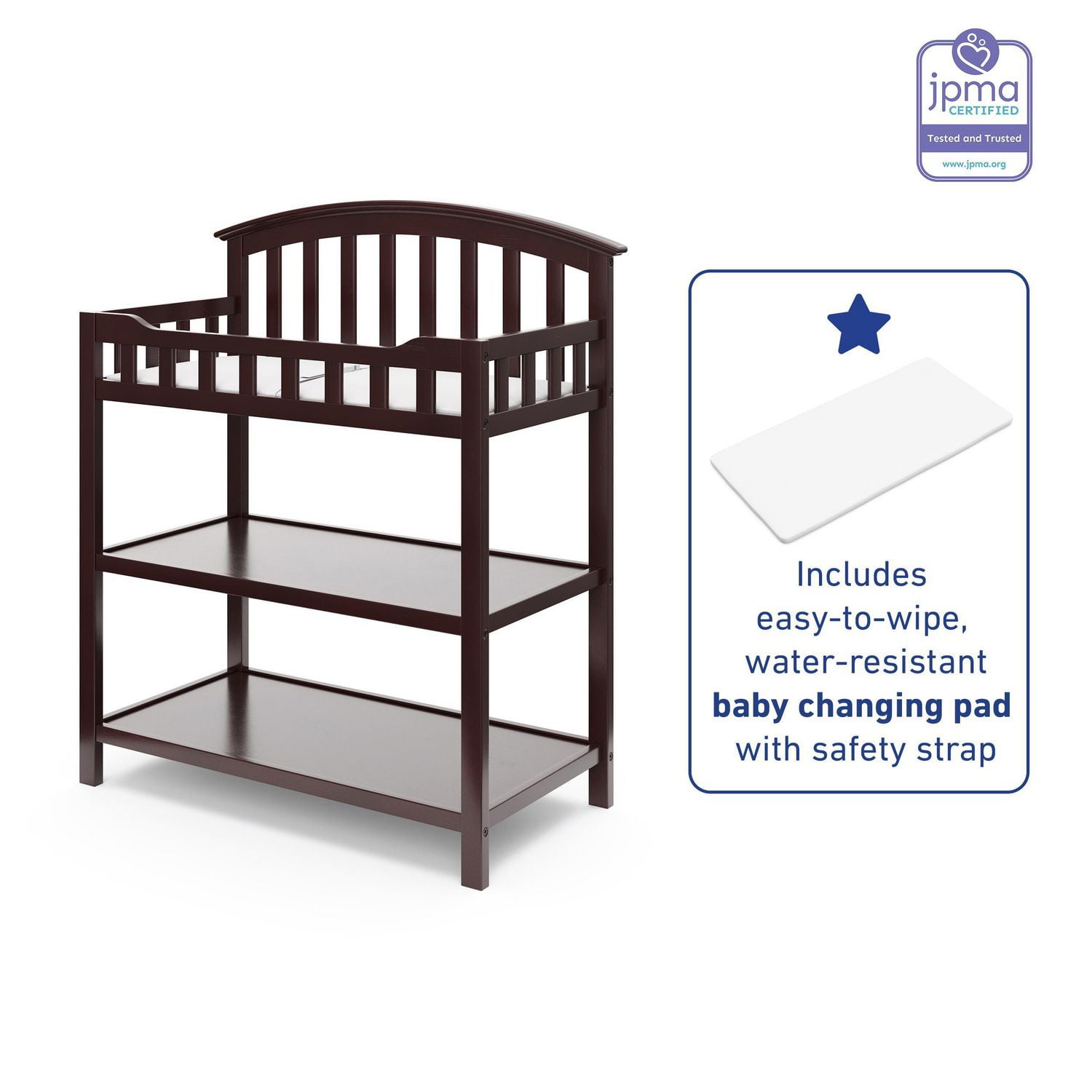 Graco Changing Table With Bonus Water Resistant Change Pad Walmart Canada