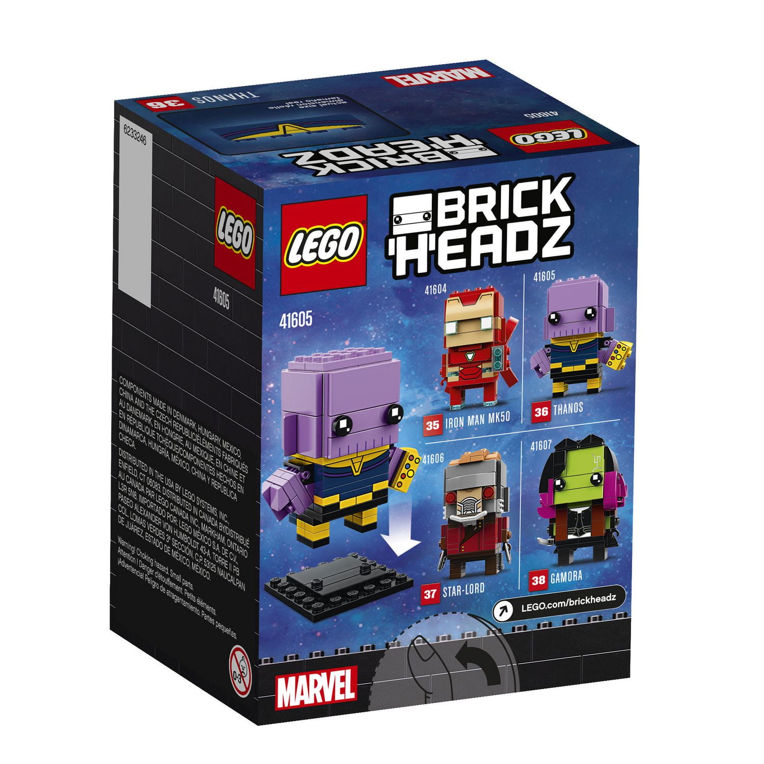 Lego brickheadz gamora sale