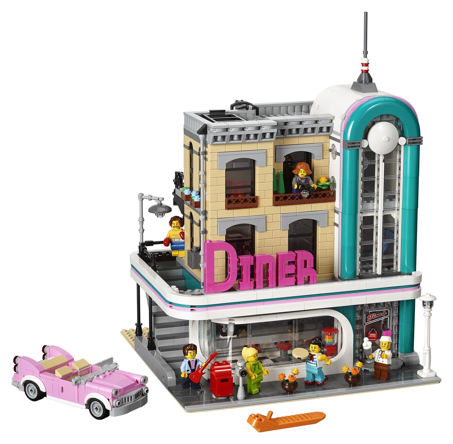 lego downtown diner walmart