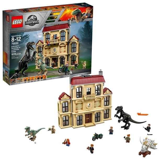 LEGO Jurassic World - L'indoraptor déchaîné au domaine Lockwood (75930)