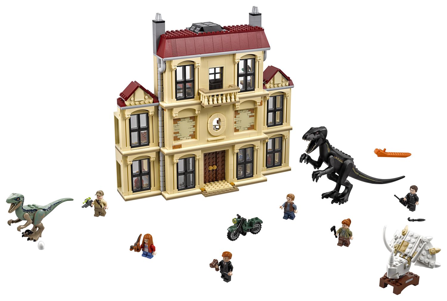 Lego store indoraptor escape