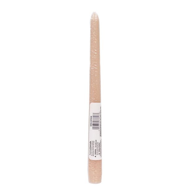 Hometrends 10" Blush Taper Candle, 10"H, Unscented Walmart.ca