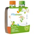 thumbnail image 1 of SodaStream 0.5 L Carbonating Bottle Twin Pack Orange/Green, 1 of 1
