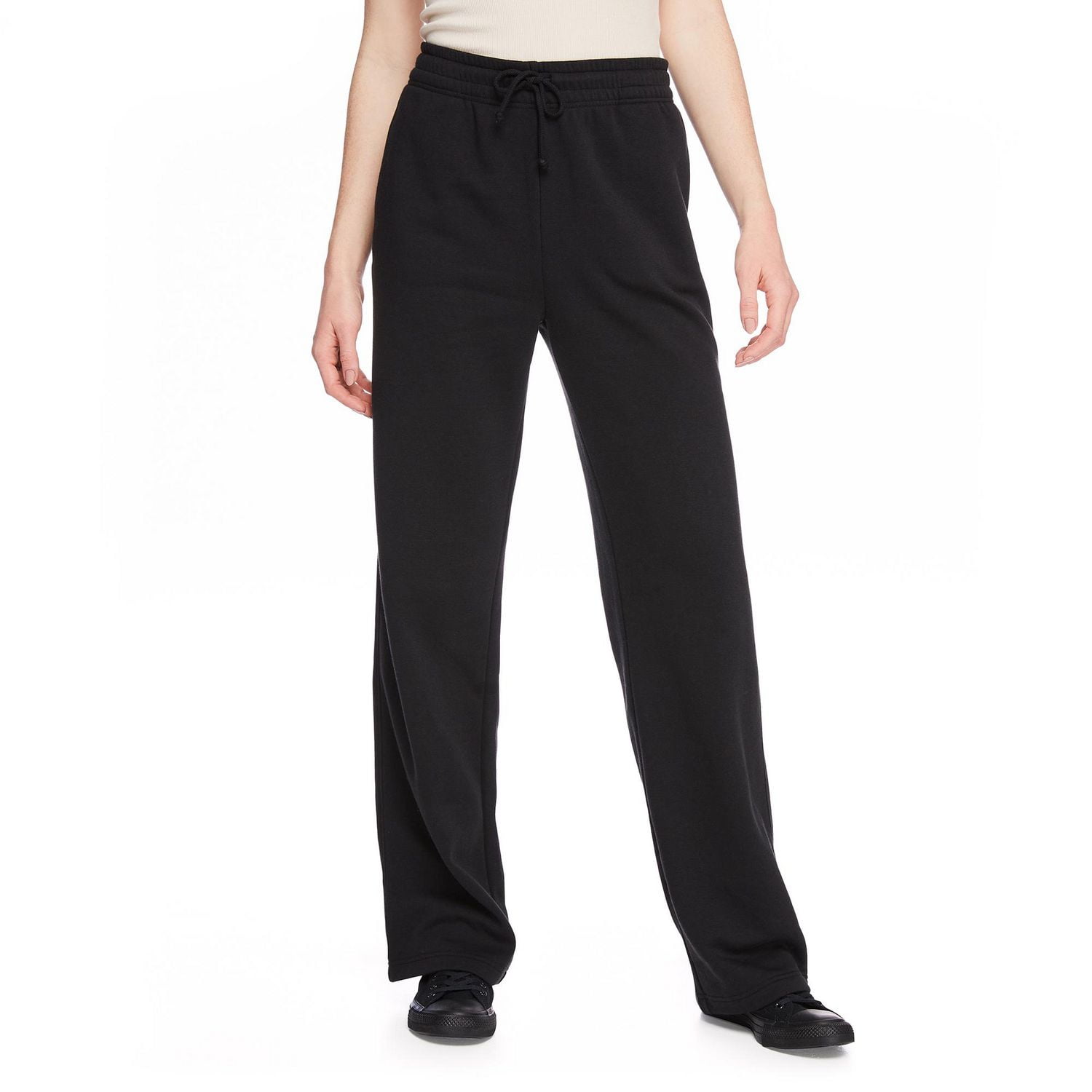 no boundaries pants women small (28-30) elastic waist & cuffs zip