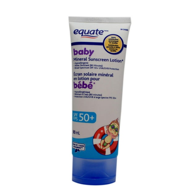 Equate Baby Mineral Sunscreen Lotion Walmart.ca