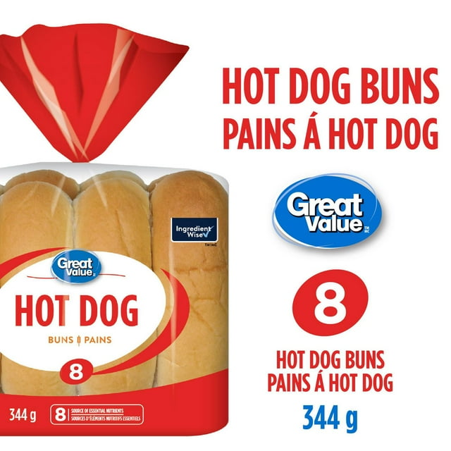 Great Value Hot Dog Buns