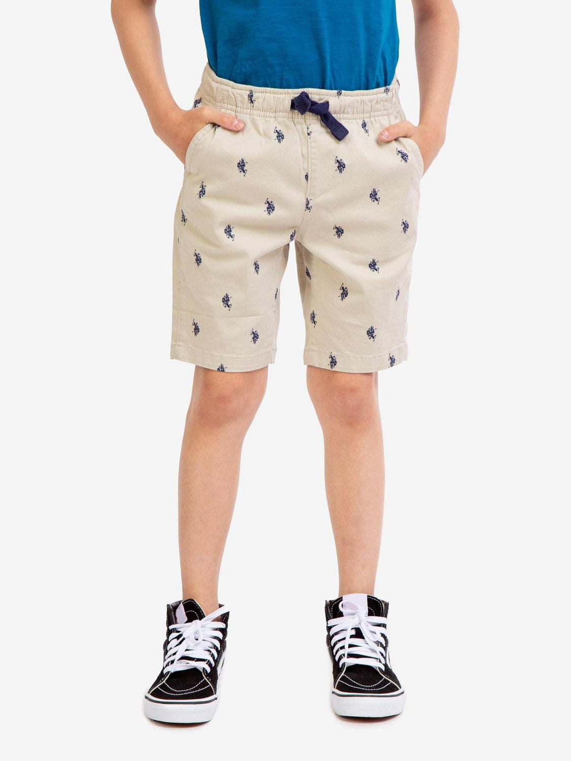 U.S. Polo Assn. Short à enfiler en sergé pour garçon