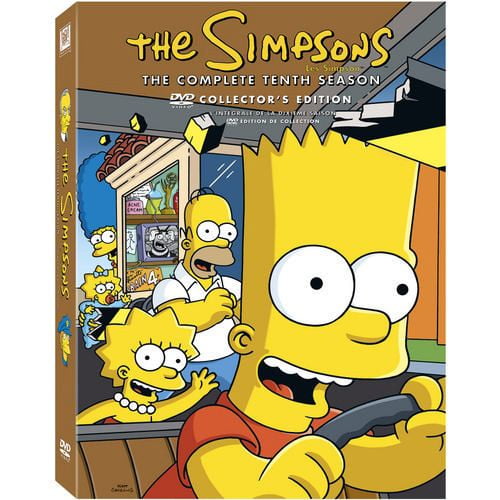 Les Simpson : L'Intégrale De La Dixième Saison (Édition De Collection) (Bilingue)