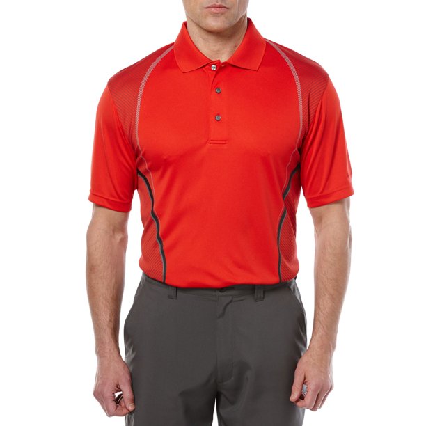 Chemise polo Golf Performance à motif squelettique pigmenté et à manches courtes de Ben Hogan pour hommes