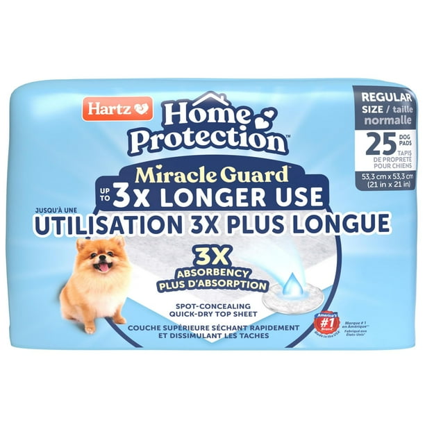 Hartz Home Protection Miracle Guard Training Pads for Puppies and Adult