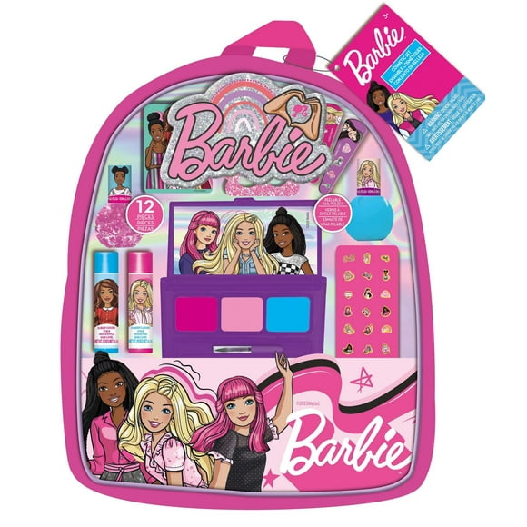 Barbie - Townley Girl Sac à dos cosmétique pour filles, 3 ans et plus