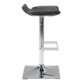 thumbnail image 2 of Zuo Modern Magi Black Bar Chair, 2 of 4