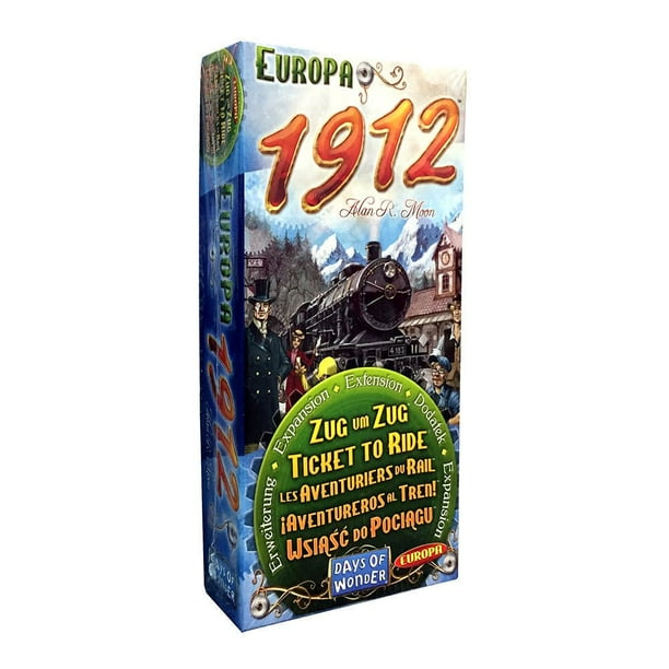 Ticket to Ride: Europa 1912 Expansion Boardgame