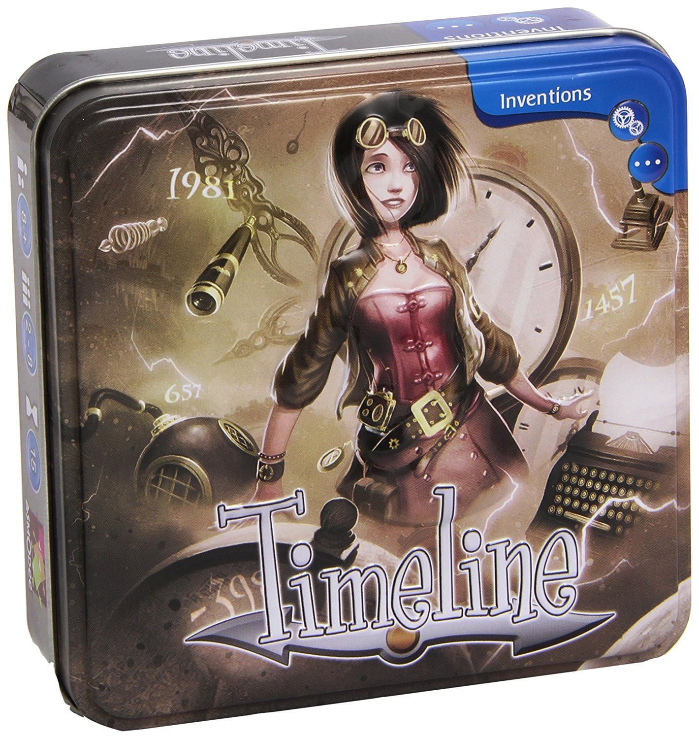 Asmodee Timeline 1 Inventions Boardgame Walmart Canada