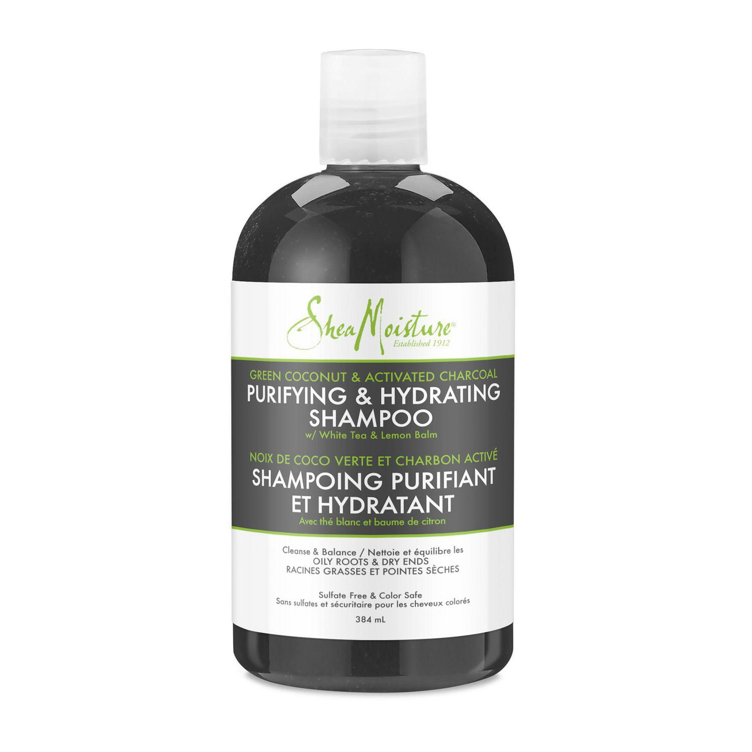 Shea Moisture Green Coconut & Activated Charcoal Shampoo Walmart Canada