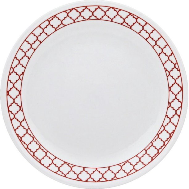 Corelle® Crimson Trellis Lunch Plate Walmart.ca
