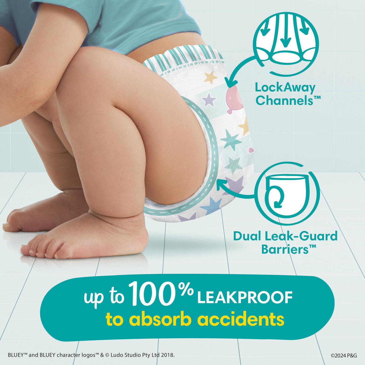 Pampers Easy Ups Boys Training Underwear, Super Pack, Sizes 2-6, 74-46 Count