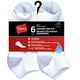 Hanes Chaussettes basses P6 Cushion Protection contre les odeurs pour hommes Taille 6-12 – image 2 sur 3