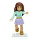 Mega Construx – American Girl – Série 1 – Figurine pour collectionneur – Chemisier bleu et jupe rose – image 4 sur 6