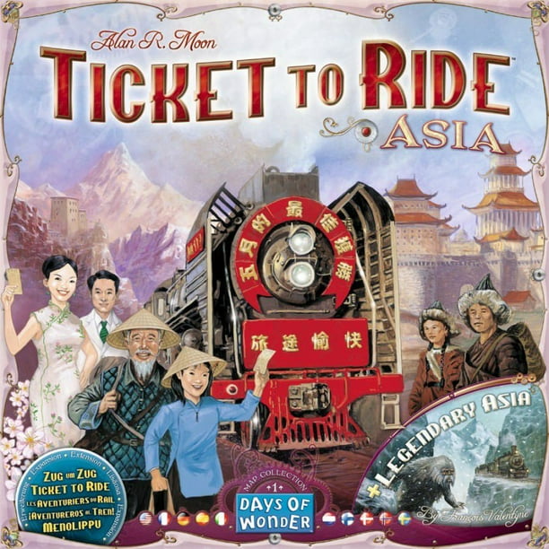 Ticket to Ride: Asia Map Collection 1 Boardgame