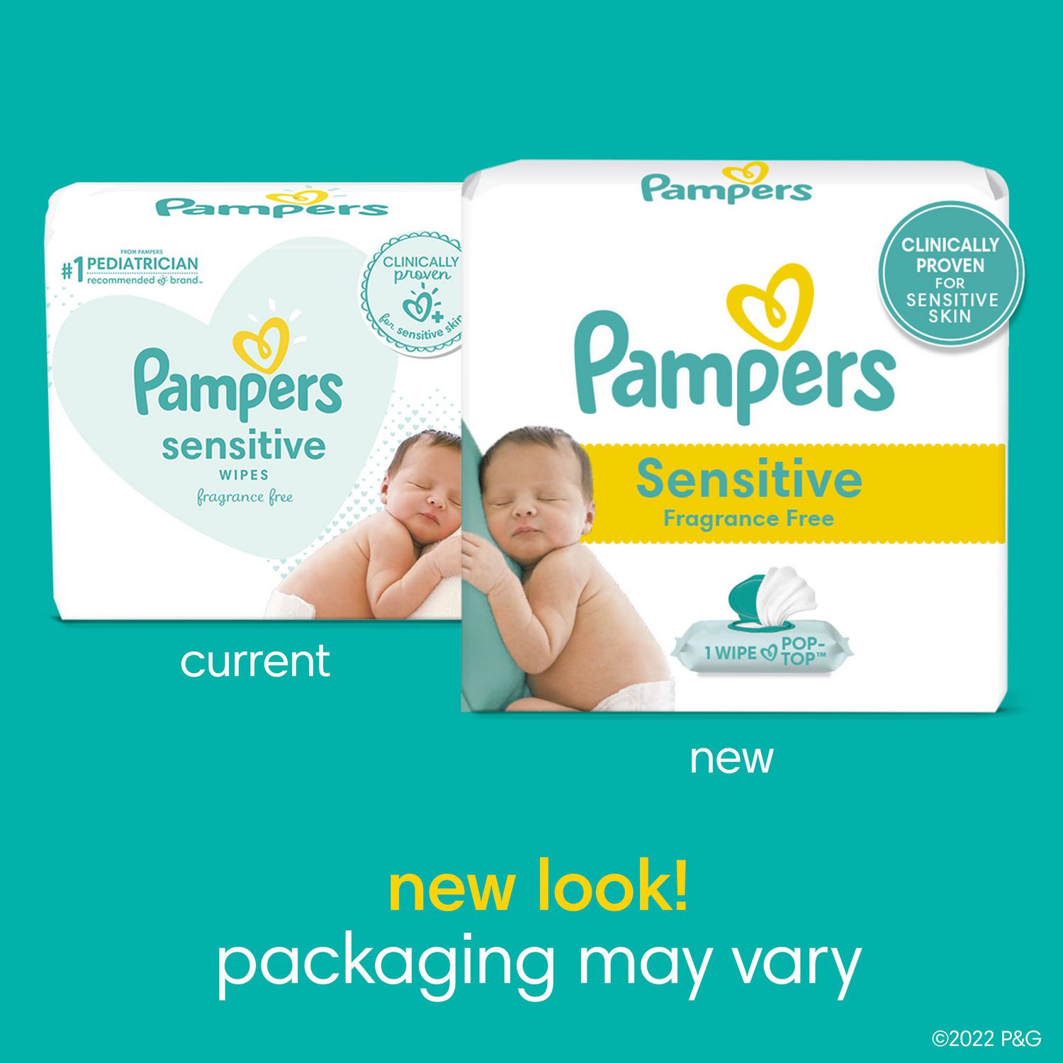 Lingettes Pour Bebes Pampers Sensitive 9x Boites Distributrices Walmart Canada