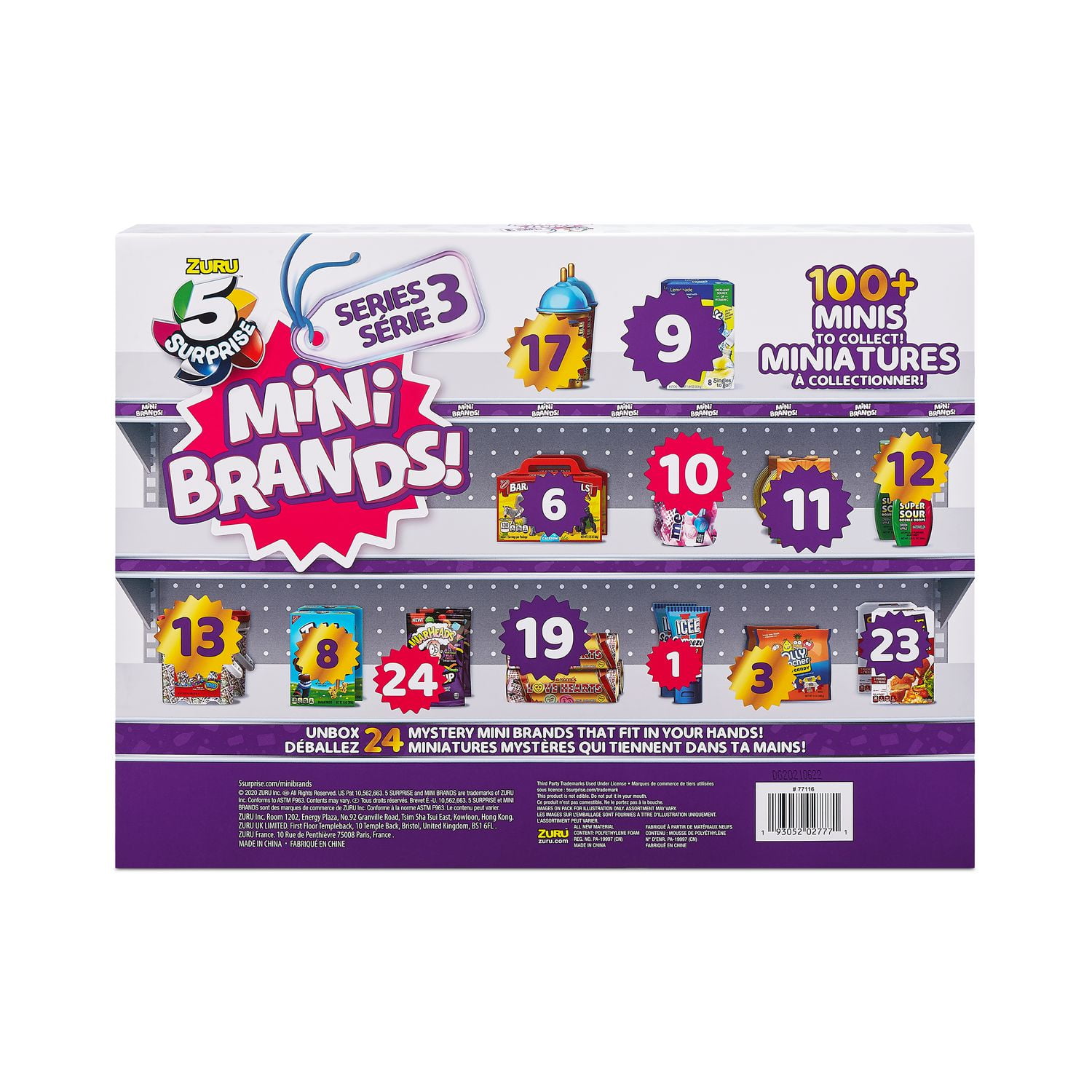 Case Compatible with Mini Brands 5 Surprise Series 1 2 3 Mystery Capsule  Real Miniature Brands Collectible Toys. Storage Organizer Container for  Mini Mart Toy with 40+pcs (Box Only) : : Toys & Games