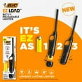 thumbnail image 4 of BIC EZ LOAD Lighter, Reloadable Multi Purpose Lighter, Great To Use as a Utility Lighter or Camp Lighter, Pack with 1 BIC EZ LOAD Long Lighter Shell and 1 BIC Maxi Pocket Lighter (Colours May Vary), 4 of 7