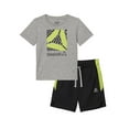 thumbnail image 1 of Reebok Toddler 'Race Daze' Short Sleeve Tee and Short Set, 1 of 6