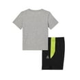 thumbnail image 2 of Reebok Toddler 'Race Daze' Short Sleeve Tee and Short Set, 2 of 6