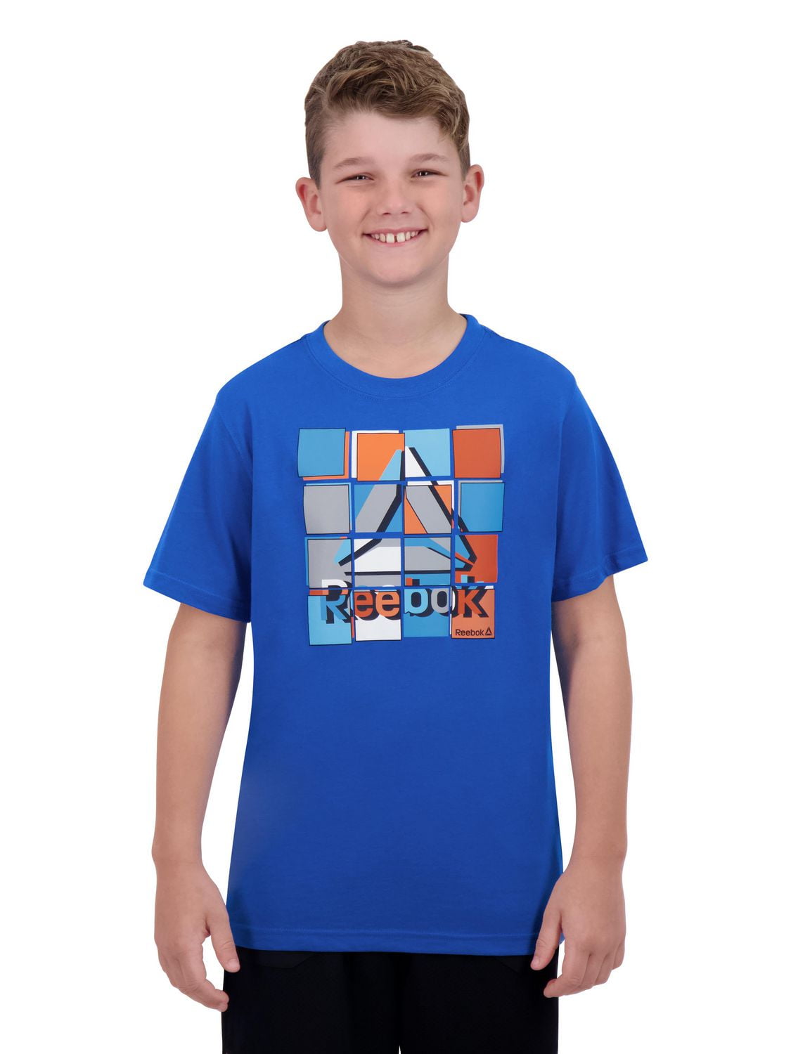 Reebok Boys Cubic Short Sleeve Graphic Tee